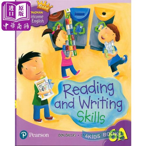 LWTE GOLD READING AND WRITING SKILLS 6A 英文原版 新版香港朗文小学英语教材welcome to english读写练习册6A【中商原版】