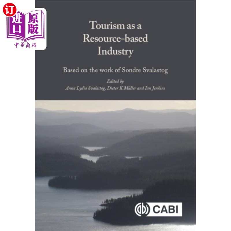海外直订Tourism as a Resource-Based Industry 旅游业作为资源型产业