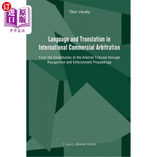 海外直订Language and Translation in International Commercial Arbitration: From the Const 国际商事仲裁中的语言与翻译