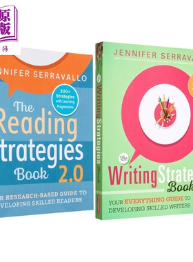 Jennifer Serravallo 海尼曼教师教学法指导书两册 阅读策略2.0+写作策略 The Reading Writing Strategies Book 2【中商原版】