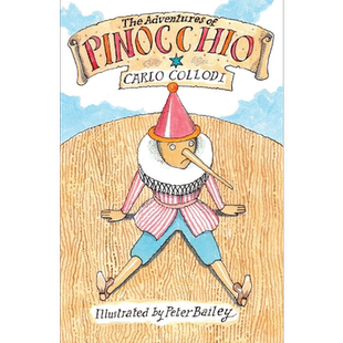 Pinocchio 儿童文学经典作品 木偶奇遇记 儿童故事图画书 插画章节书 英文原版进口图书 匹诺曹历险记 Bloomsbury【中商原版?
