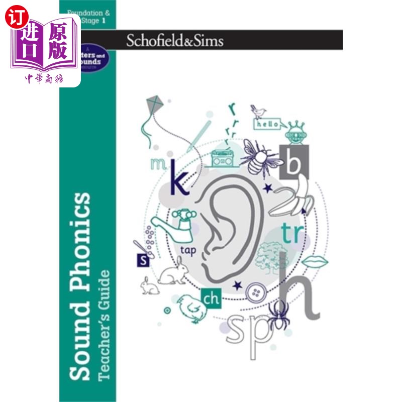 海外直订Sound Phonics Teacher's Guide: EYFS/KS1, Ages 4-7 语音拼读教师指南:EYFS/KS1, 4-7岁