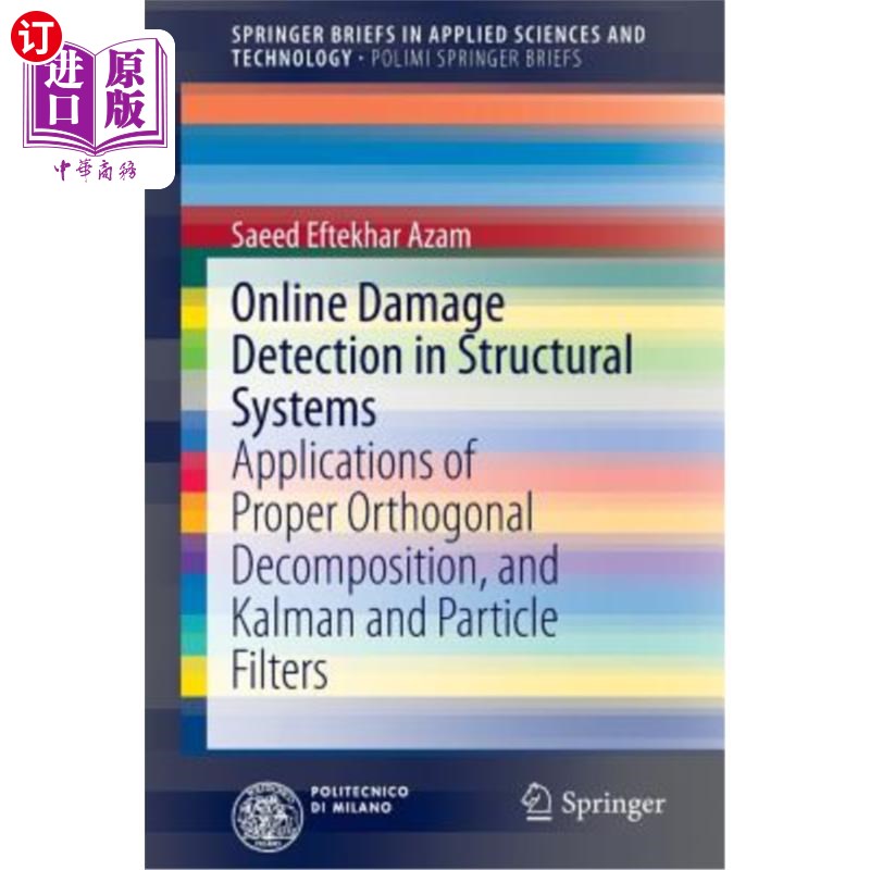 海外直订Online Damage Detection in Structural Systems: Applications of Proper Orthogonal 结构系统在线损伤检测：本征