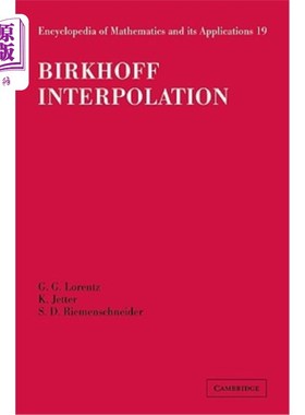 海外直订Birkhoff Interpolation Birkhoff插值
