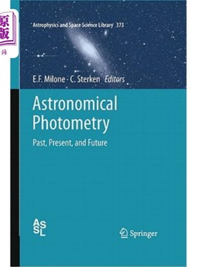 海外直订Astronomical Photometry: Past, Present, and Future 天文光度测量：过去、现在和未来