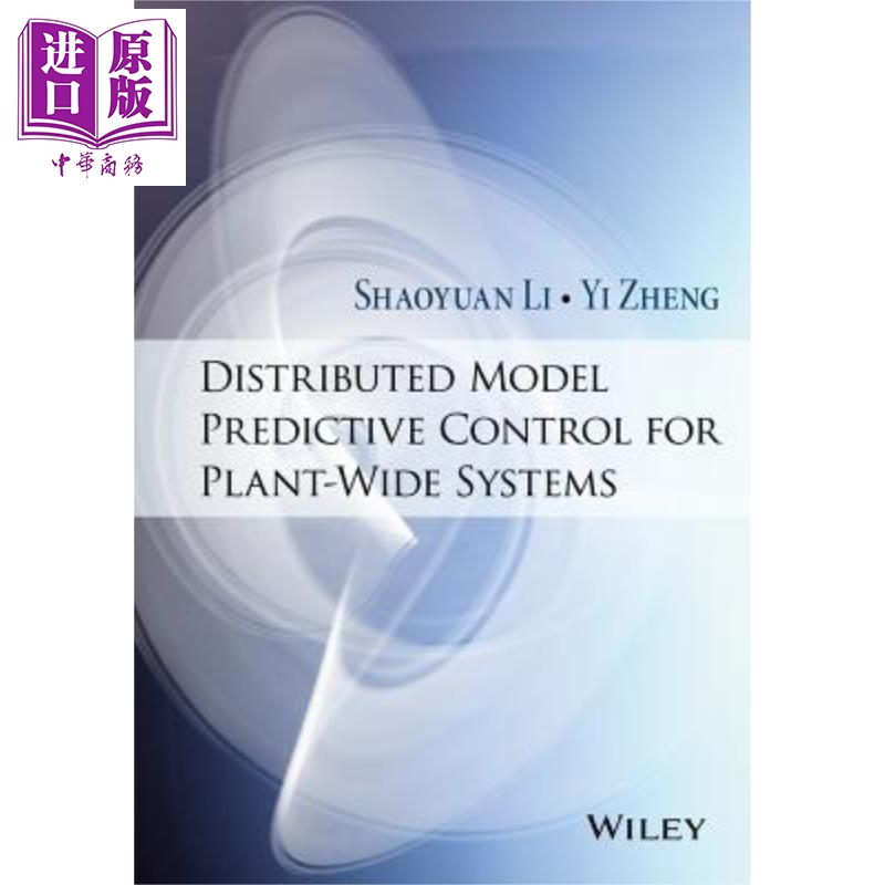 现货 Distributed Model Predictive Control For Plant【中商原版】