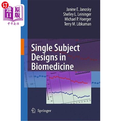 海外直订医药图书Single Subject Designs in Biomedicine 生物医学单一学科设计
