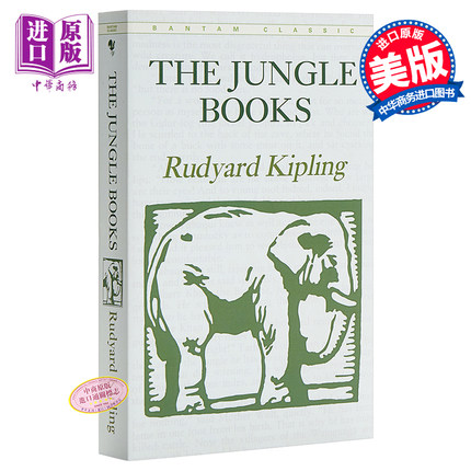 【中商原版】[英文原版]The Jungle Books/Rudyard Kipling/丛林日记经典文学