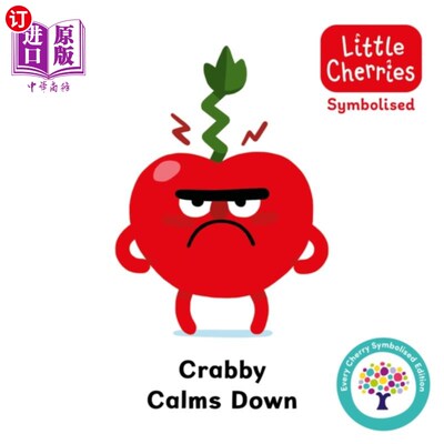 海外直订Crabby Calms Down: Accessible Symbolised Edition 暴躁的平静下来：可访问的象征版