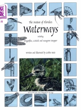 海外直订The Nature of Florida's Waterways: Including Dragonflies, Cattails, and Mangrove 佛罗里达水道的性质：包括蜻