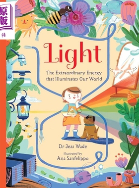 光 点亮世界的非凡能量 Light The Extraordinary Energy That Illuminates Our World 英文原版 儿童绘本读物【中商原版】
