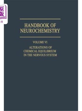海外直订医药图书Alterations of Chemical Equilibrium in the Nervous System 神经系统化学平衡的改变