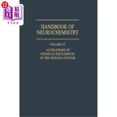 海外直订医药图书Alterations of Chemical Equilibrium in the Nervous System 神经系统化学平衡的改变