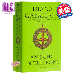 奇幻影视小说 Diana 外 英文原版 骨头 Gabaldon Outlander Echo 中商原版 the 回声 Bone 异乡人7 古战场传奇