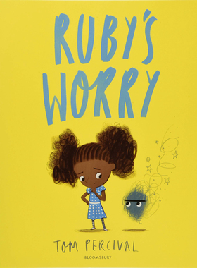 【中商原版】儿童情绪管理 露比的担忧 英文原版 Ruby’s Worry 故事绘本 3-6岁