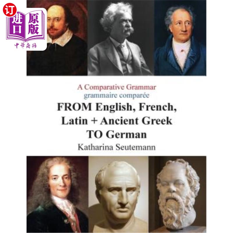 海外直订A Comparative Grammar grammaire comparée FROM English, French, Latin + Ancient G 比较语法语法大师co