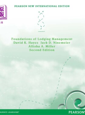 海外直订Foundations of Lodging Management 住宿管理基础