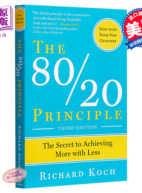 八二法则 英文原版 The 80/20 Principle 时间管理 理查德·科克 Richard Koch【中商原版】