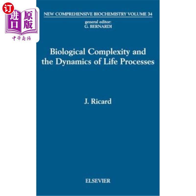 海外直订Biological Complexity and the Dynamics of Life Processes 生物复杂性与生命过程动力学