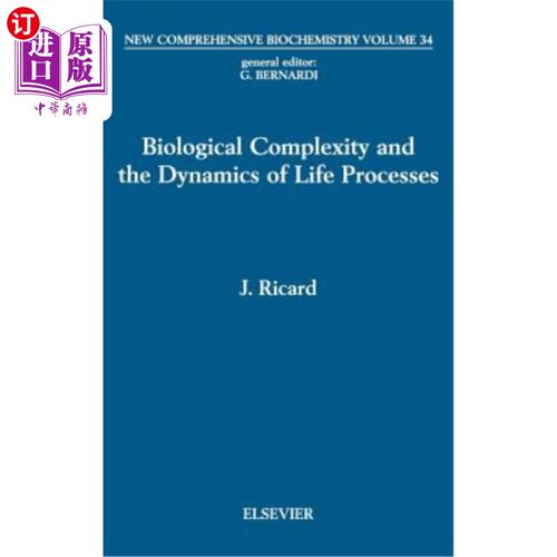 海外直订Biological Complexity and the Dynamics of Life Processes 生物复杂性与生命过程动力学