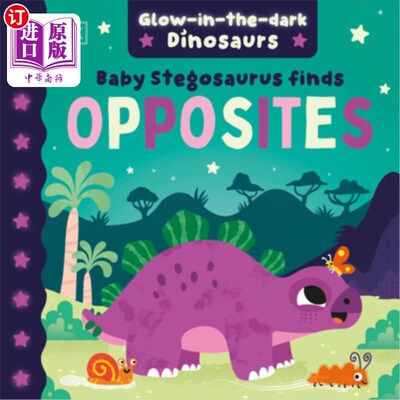 海外直订Baby Stegosaurus Finds Opposites 幼剑龙发现了对立面