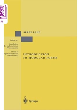 海外直订Introduction to Modular Forms 模块化表单简介