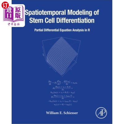 海外直订Spatiotemporal Modeling of Stem Cell Differentiation: Partial Differentiation Eq 干细胞分化的时空建模:部分