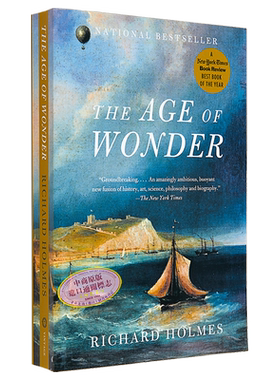 好奇年代 英国科学浪漫史 The Age of Wonder The Romantic Generation and Discovery 英文原版 Richard Holmes【中商原版】