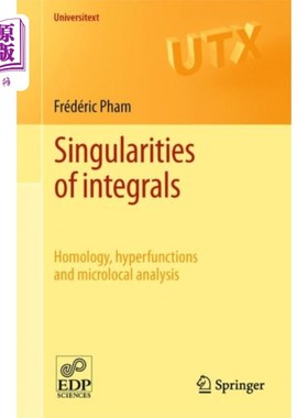 海外直订Singularities of integrals 积分奇点