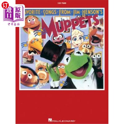 海外直订Favorite Songs from Jim Henson's Muppets 吉姆·亨森的布偶中最喜欢的歌曲