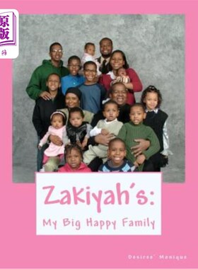 海外直订Zakiyah's: My Big Happy Family 我的幸福大家庭