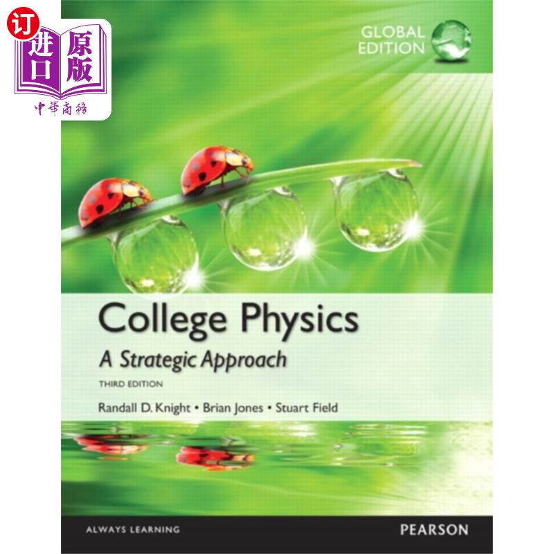 海外直订College Physics: A Strategic Approach, Global Ed... 大学物理：一种战略方法，全球版+掌握物理与Pearson eText