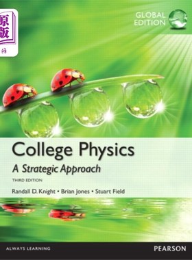 海外直订College Physics: A Strategic Approach, Global Ed... 大学物理：一种战略方法，全球版+掌握物理与Pearson eText