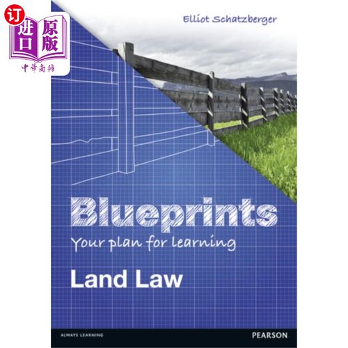 海外直订Blueprints: Land Law 蓝图:土地法