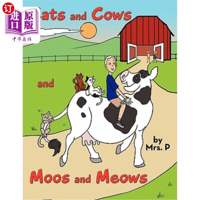 海外直订Cats and Cows and Moos and Meows 猫、牛、哞哞叫
