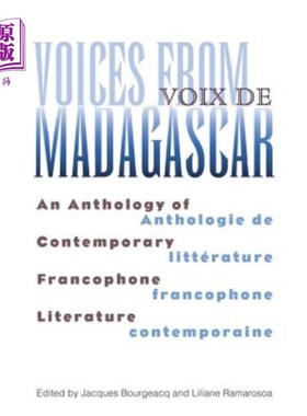 海外直订Voices from Madagascar Voix de Madagascar: An Anthology of Contemporary Francoph 马达加斯加之声马达加斯加之