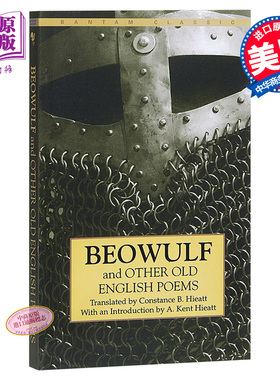贝奥武甫 贝奥武夫 英文原版经典文学 Beowulf and Other Old English Poems Constance Hieatt Bantam Classics【中商原版】