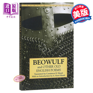 贝奥武甫 贝奥武夫 Other 英文原版 文学 Bantam Classics Hieatt Beowulf English Poems 经典 Old Constance 中商原版 and