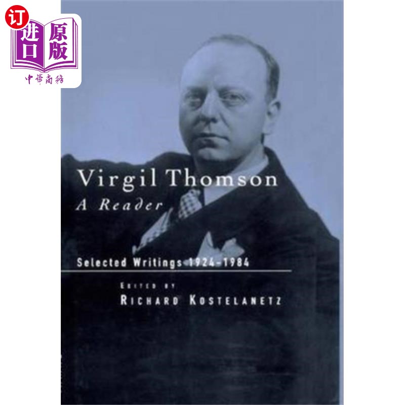 海外直订Virgil Thomson 维吉尔汤姆森