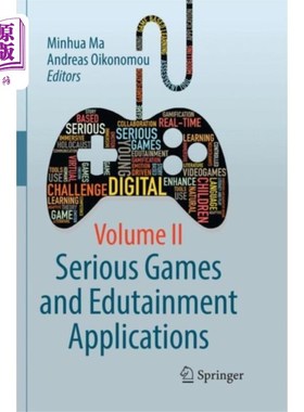 海外直订Serious Games and Edutainment Applications 严肃游戏和教育娱乐应用程序
