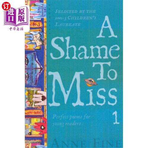 海外直订Shame to Miss Poetry Collection 1 诗选小姐的耻辱
