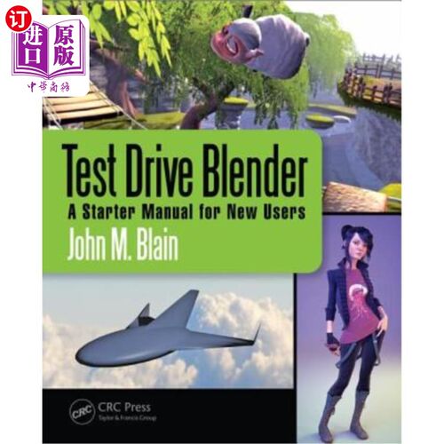 海外直订Test Drive Blender: A Starter Manual for New Users 试驾搅拌器：面向新用户的入门手册