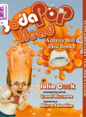 海外直订Soda Pop Head Activity and Idea Book 汽水汽水头活动和创意书