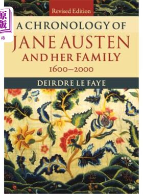 海外直订A Chronology of Jane Austen and Her Family: 1600-2000 简·奥斯汀和她的家庭年表:1600-2000
