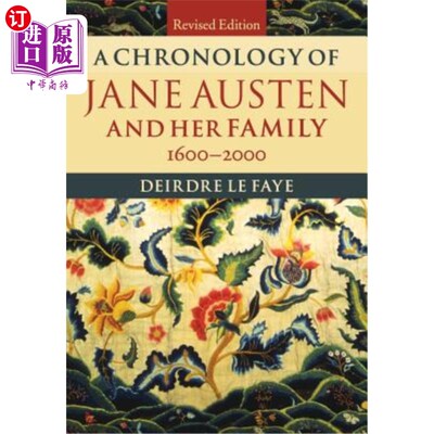 海外直订A Chronology of Jane Austen and Her Family: 1600-2000 简·奥斯汀和她的家庭年表:1600-2000