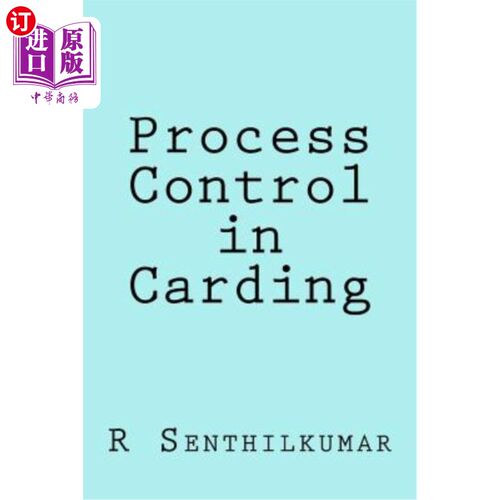 海外直订Process Control in Carding 梳理过程控制