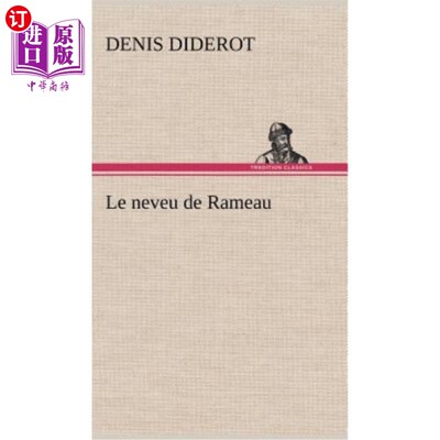 海外直订法语 Le neveu de Rameau 拉莫的侄子