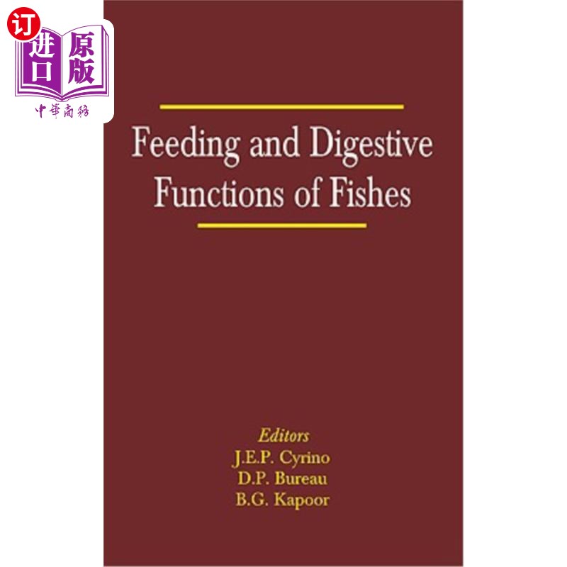 海外直订Feeding and Digestive Functions in Fishes 鱼类的摄食和消化功能