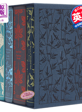勃朗特姐妹经典作品套装4册 英文原版 The Bronte Sisters 企鹅经典 简爱+呼啸山庄+王尔德菲尔庄园的佃户+维莱特 英文系列收