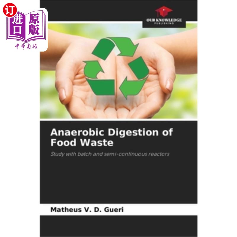 海外直订Anaerobic Digestion of Food Waste 食物垃圾的厌氧消化
